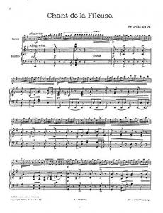 Franz Drdla: Chant De La Fileuse Op.70