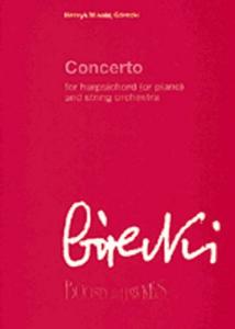 Gorecki: Concerto For Harpsichord (or Piano) And String Orchestra