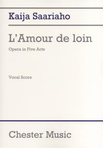 Kaija Saariaho: L'amour De Loin (Vocal Score)