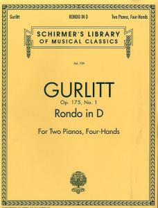 Cornelius Gurlitt: Rondo In D Op.175 No.1 (2 Pianos)