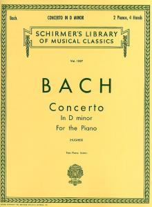 Johann Sebastian Bach: Keyboard Concerto In D Minor (2 Piano Score)
