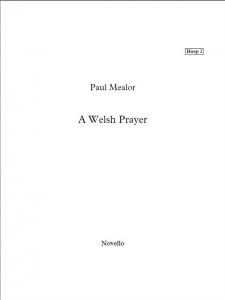 Paul Mealor: A Welsh Prayer (Harp Parts)