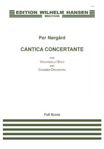 Per Nørgård: Cantica Concertante (Score)