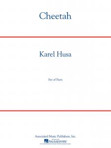 Karel Husa: Cheetah Score And Parts