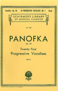 Heinrich Panofka: Twenty-Four Progressive Vocalises Op.85 (Book 1/2)
