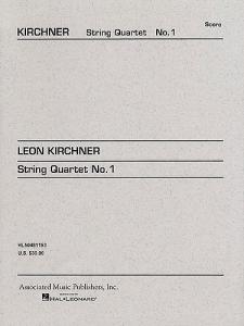 Leon Kirchner: String Quartet No.1 (Study Score)