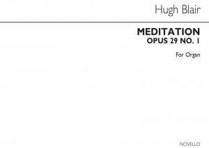 Hugh Blair: Meditation Op29 No.1 Organ