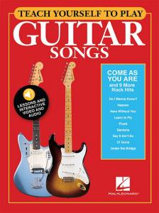 Teach Yourself To Play Guitar Songs: Come As You Are And 9 More Rock Hits
