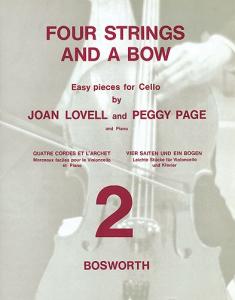 Joan Lovell/Peggy Page: Four Strings And A Bow Book 2 (Cello/Piano)