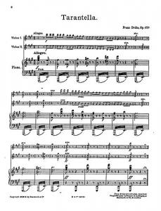 Franz Drdla: Tarantella Op.42