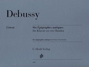 Claude Debussy: Six Epigraphes Antiques - Piano Duet (Henle Urtext Edition)