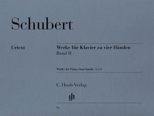 Franz Schubert: Works For Piano Four-Hands Volume 2 (Urtext Edition)