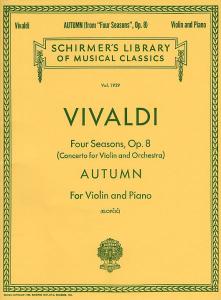 Antonio Vivaldi: Autumn From 'Four Seasons' Op.8 (Violin/Piano)