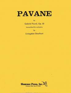 Gabriel Faure: Pavane Op.50 Orch Score/Parts