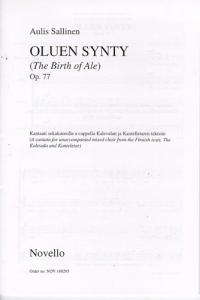 Aulis Sallinen: Oluen Synty (The Birth Of Ale) Op.77