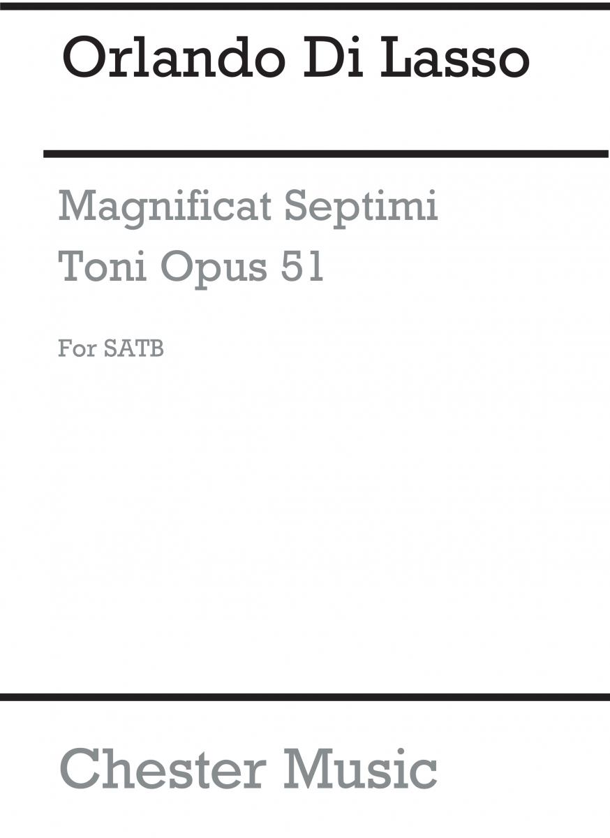 Orlande De Lassus: Magnificat Septimi Toni (Collins) (SATB)