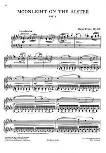 Oscar Fetras: Moonlight On The Alster (Original Piano Solo)