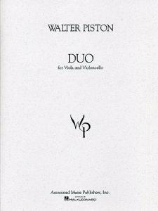 Walter Piston: Duo For Viola And Cello