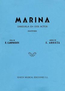 Emilio Arrieta: Marina (Vocal Score)