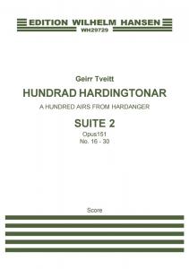 Geirr Tveitt: A Hundred Airs From Hardanger, Suite 2 (Score)