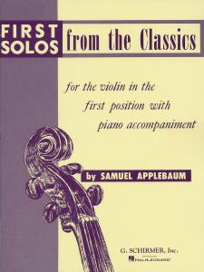 First Solos From The Classics - Violin
