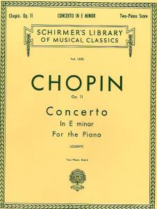 Frederic Chopin: Piano Concerto No.1 In E Minor Op.11 (Two Piano Score)