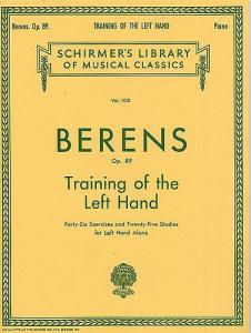 Hermann Berens: Training The Left Hand Op.89