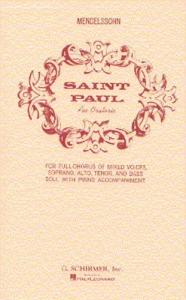 Felix Mendelssohn: Saint Paul (Vocal Score)- Schirmer Edition