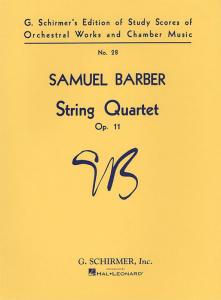 Samuel Barber: String Quartet Op.11 (Score)