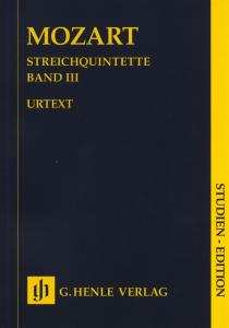 W.A. Mozart: Streichquintette Band III - Urtext (Study Score)