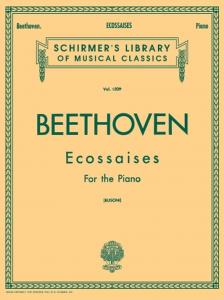 Ludwig Van Beethoven: Ecossaises For The Piano