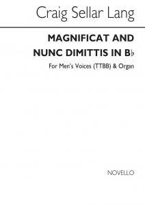 C.S. Lang: Magnificat And Nunc Dimittis In B Flat (Vocal Score)