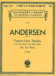 Joachim Andersen: Twenty-Four Studies For Flute Op.21
