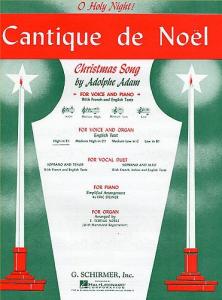 Adolphe Adam: Cantique De Noel (O Holy Night)For High Voice And Organ In E Flat