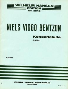 Niels Viggo Bentzon: Concert Etude For Piano Op.48 No.3