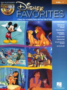 Beginning Piano Solo Play-Along Volume 1: Disney Favourites