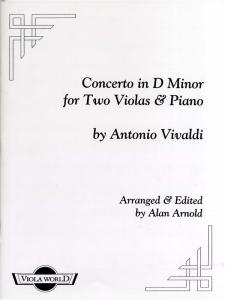 Antonio Vivaldi: Concerto In D Minor For Two Violas And Piano