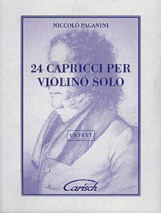 Niccolò Paganini: 24 Capricci, Per Violino Solo