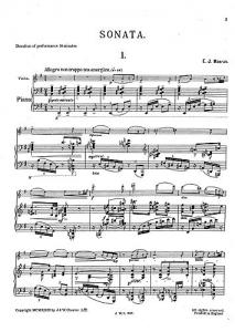 Ernest Moeran: Sonata For Violin And Piano