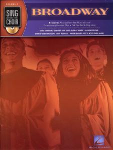 Sing With The Choir Volume 2 : Broadway (Book And CD)