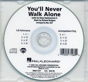 You'll Never Walk Alone (Carousel) - Showtrax CD