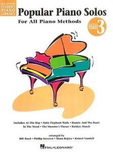 Hal Leonard Student Piano Library: Popular Piano Solos Level 3