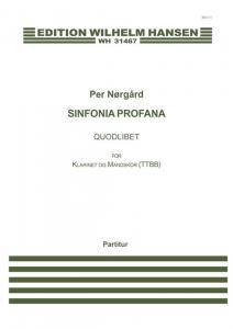 Per Nørgård: Sinfonia Profana - Quodlibet (Score)