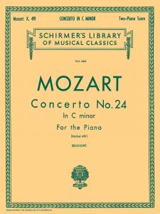 W.A. Mozart: Piano Concerto No.24 In C Minor K.491 (2 Piano Score)