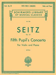 Friedrich Seitz: Pupil's Violin Concerto No.5 In D Op.22 (Violin/Piano)