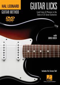Greg Koch: Guitar Licks - Lead Lines And Phrases In The Style Of 25 Great Guitar