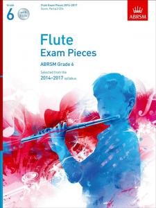 ABRSM Exam Pieces 2014-2017 Grade 6 Flute/Piano (Book/2 CDs)