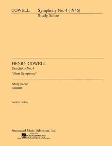 Henry Cowell: Symphony No. 4 (Miniature Score)