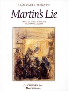 Gian Carlo Menotti: Martin's Lie (Vocal Score)