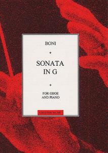 Giovanni Boni: Sonata In G Major For Oboe and Piano (Arr. Rothwell)